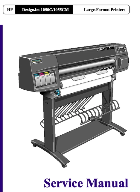 HP DesignJet 1050c 1055cm Series Service Manual PDF Download