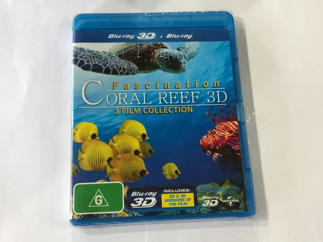 FASCINATION CORAL REEF 3D - 3 Film Collection [Blu-ray