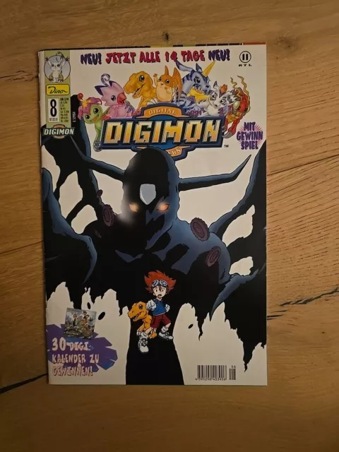 Digimon Comic, Heft Nr. 8 | ohne Extras | Dino Verlag, 2001