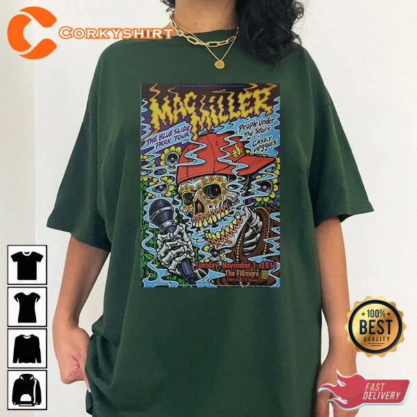 Mac Miller Rapper Tour Hip Hop Vintage Shirt Unisex Men Women KV10668