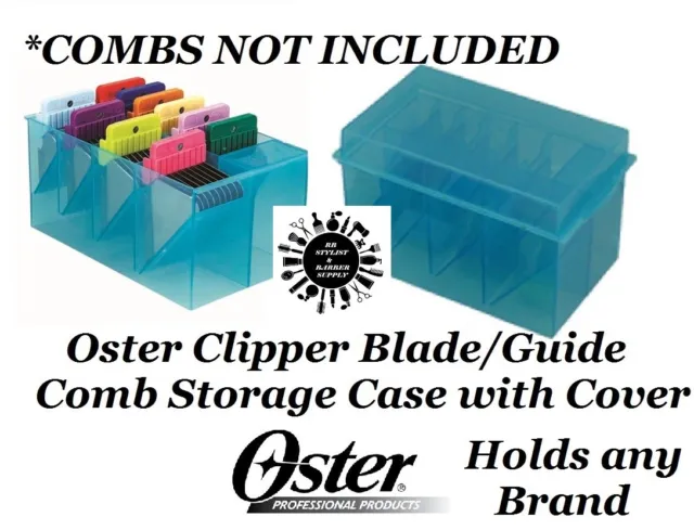 OSTER CASE For Clipper BLADE&ATTA​CHMENT GUARD COMB STORAGE*Also For Wahl,Andis