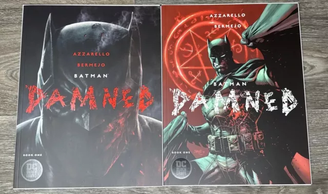 SET Batman Damned #1 A + B Jim Lee Variant Covers DC Black Label FIRST PRINT LOT