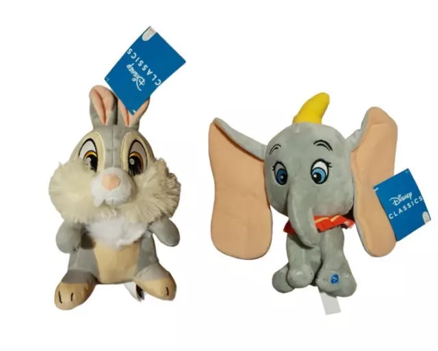 Plüschtier Kuscheltier Plüsch Disney Classics Dumbo Klopfer mit Sound 25cm Kind