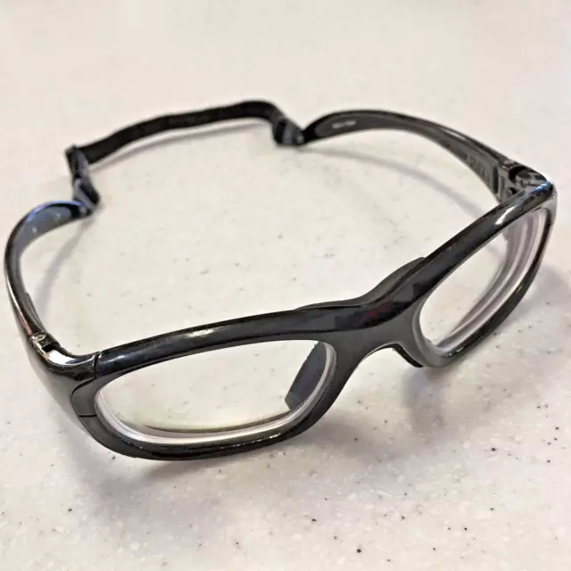 Liberty Rec Specs MAXX MX20 Sports Glasses Black Frames 51/17/125 Head Strap
