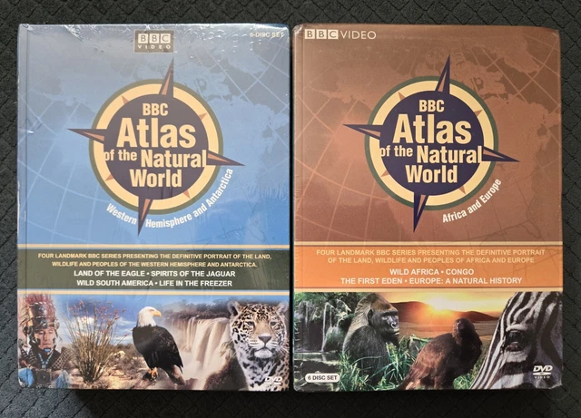 その他 BBC Atlas Natural World: Africa Europe Western [DVD] Amazon.com: BBC Atlas of the Natural World Set: Africa