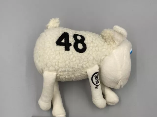 Plush Serta Mattress Counting Sheep # 48 Stuffed Animal Lamb 8”