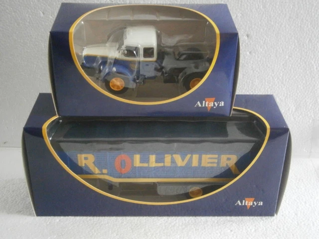ODEON 160 BERLIET Tr280 Semi-Remorque Tolee 2 Essieux Calberson 1/43 EUR 75,95 - FR