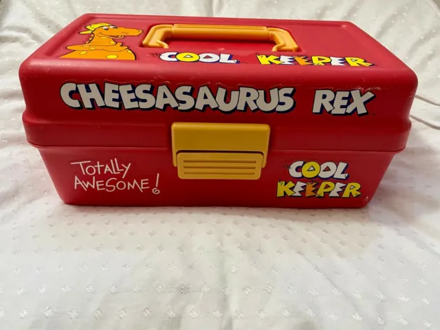 Rare 1992 Kraft Macaroni and Cheese Cheesasaurus Rex Box