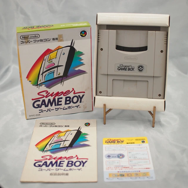 Super GAME BOY Exclusive for Super Famicom Nintendo Tested Japan w/manual