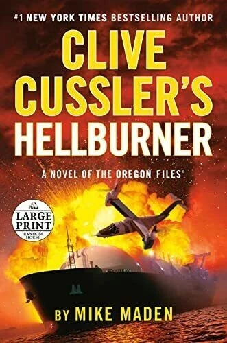 Clive Cussler's Hellburner by Mike Maden Paperback