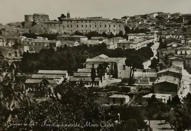 BOVINO ( FOGGIA) Panorama  Visto Da Monte Castro , Vg 1959 F.g.