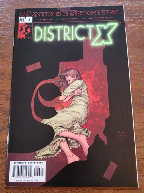Marvel Knights: District X #6 - "Mr. M" Part 6 of 6 - December 2004