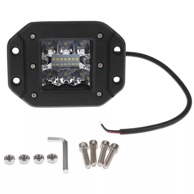 Luce da lavoro LED spot flood 120 W 9600 LM autotruck lampada fuoristrada montaggio a filo * H7