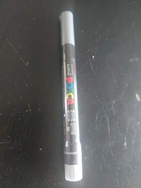 Feutre Posca PCF350 Effet Pinceau Argent Neuf