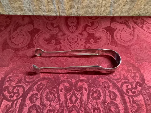 Vermont Coin Silver - Sugar Tongs - Impressed Pangborn & Brinsmaid - Burlington