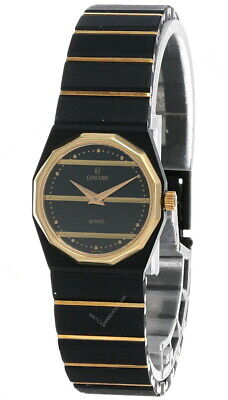 CONCORD Mariner 23MM Black Dial  2-Tone SS Women's Watch 90015