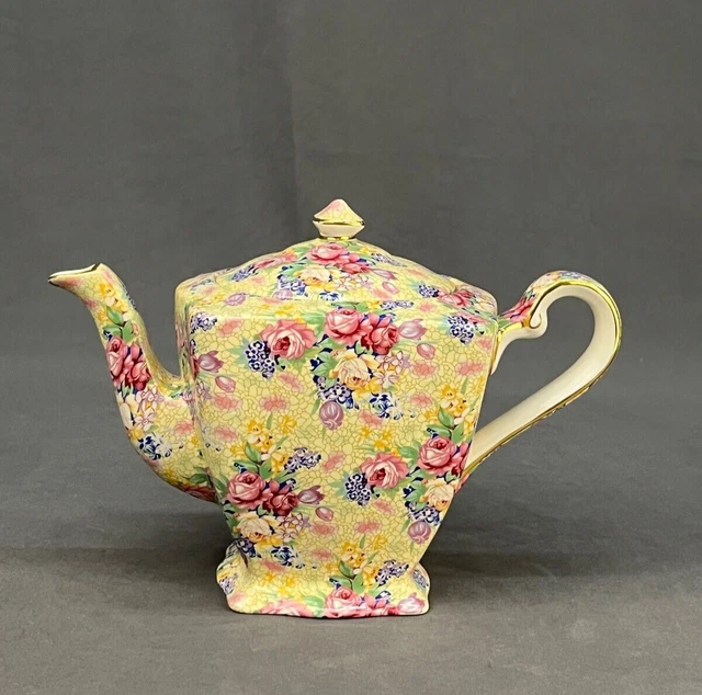 Royal Winton WELBECK Ascot 4 Cup Chintz Teapot  1995: MINT