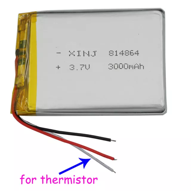7.4V 1500 mAh 11.1Wh Polymer Li Lithium Lipo Battery Cell 705690