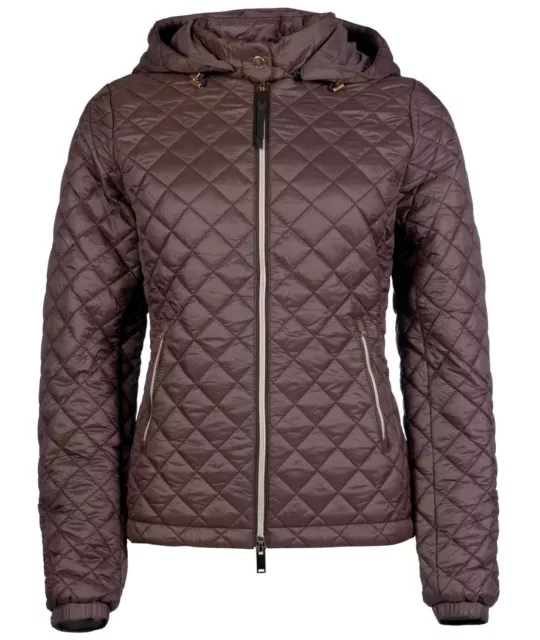 Veste d'équitation matelassée zippée pour femme, modèle Stella HKM Sport Equipme