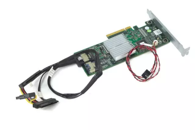 Dell PowerEdge RAID Perc H310 SAS/SATA-Controller + Kabel