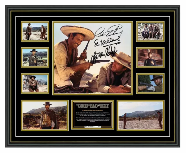 The Good, The Bad And The Ugly (1966) Signed Limited Edition Framed Memorabilia