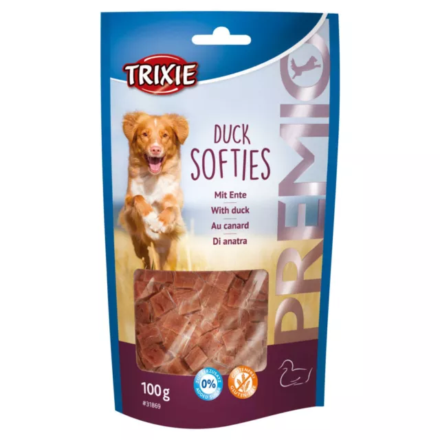 Trixie Premio Canard Softies 100 G, Friandise pour Chien , Neuf,