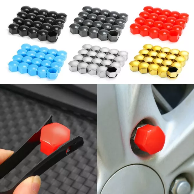 Cover Auto Hub Car Wheel Nut Caps Protection Covers Caps Car Tyre Nut Bolt