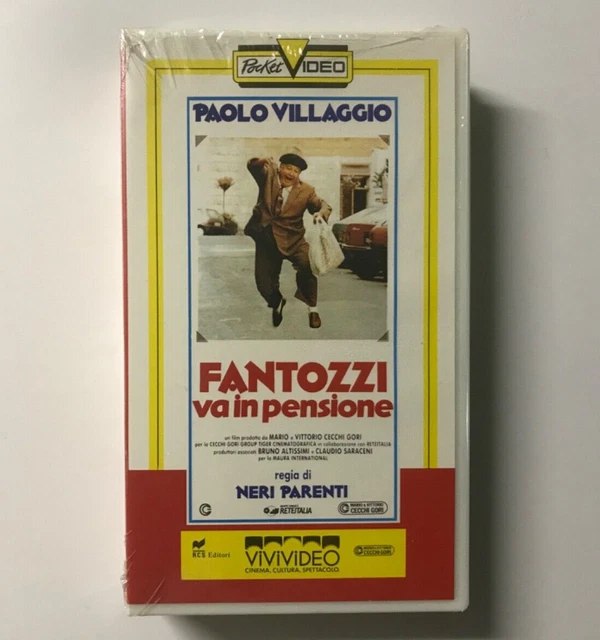 VHS FANTOZZI VA in pensione Paolo Villaggio ancora SIGILLATA EUR 47,00