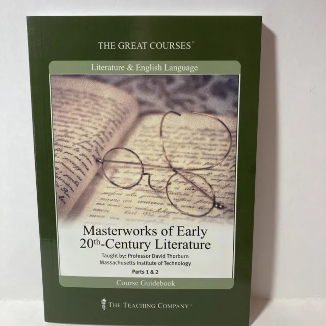 Great Courses Masterworks of Early 20th Century Literature DVDs/Guidebook READ