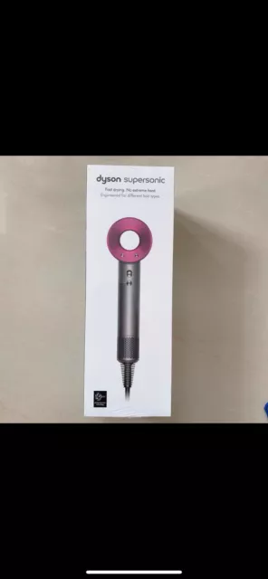 Dyson Supersonic 1600W Sèche-Cheveux - Gris/Fuchsia