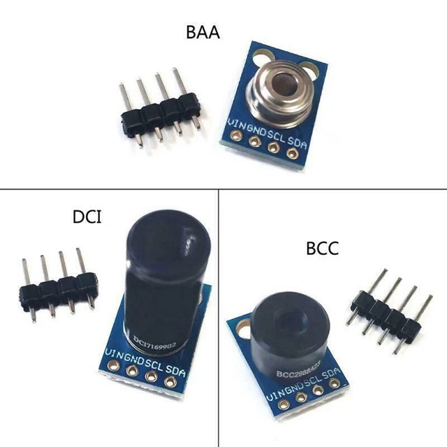 GY-906 MLX90614ESF-BAA/BCC/DCI NON-CONTACT Infrared Temperature Sensor ...