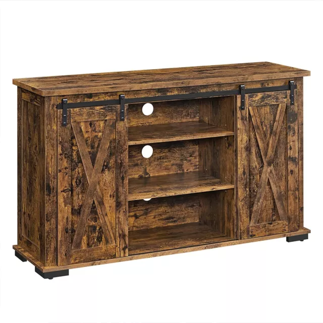 Farmhouse Sliding Barn Door TV Stand For 65 inch TV Entertainment Center Cabinet Farmhouse Sliding Barn Door TV Stand For 65 inch TV Entertainment Center Cabinet