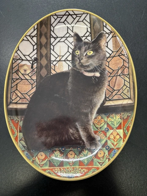 ROYAL WORCESTER PORCELAIN Plate Ivory Cats Lesley Anne Ivory £16.32 ...
