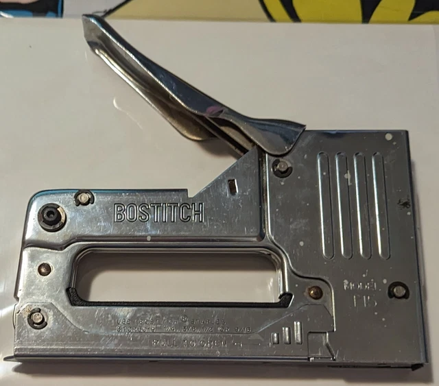 BOSTITCH T15 STAPLE Gun Heavy Duty Tacker Stapler 19.99 PicClick