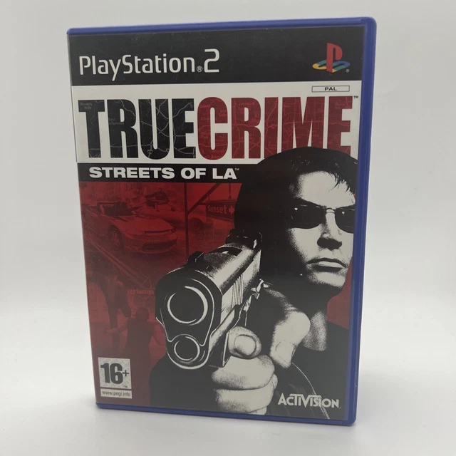 True Crime Streets of LA PS2 PlayStation 2 Activision PAL Complete Manual