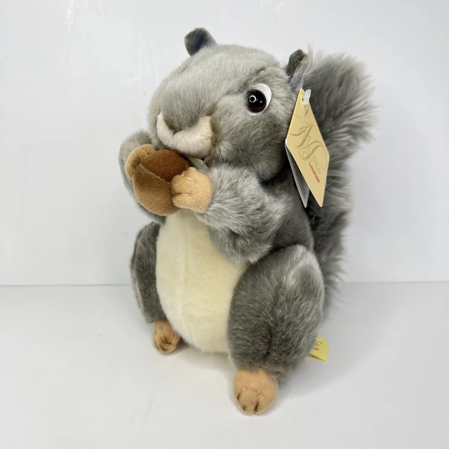 AURORA MIYONI GREY Squirrel Plush Realistic Stuffed Animal Toy #26172 ...