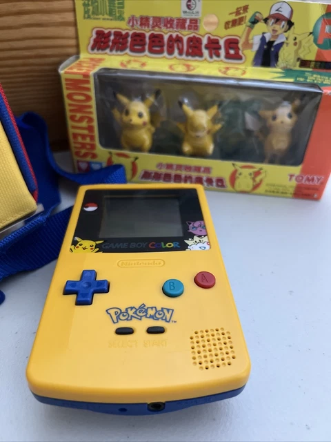 GAMEBOY COLORE POKEMON Edizione Speciale Pikachu! PACCHETTO!! Nuovo ...