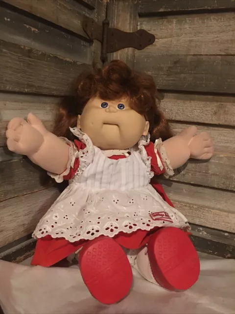 RARE Vintage Coleco 1987 Cabbage Patch  Kids Talking Kids 17” Doll Working