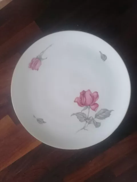 KPM Krister Germany  1952 - 1965 Hand Painted Floral 15cm " Side / Tea Plate