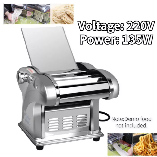New Pasta Maker Machine,550W Electric Noodle Press Machine Spaghetti Pasta  Maker 