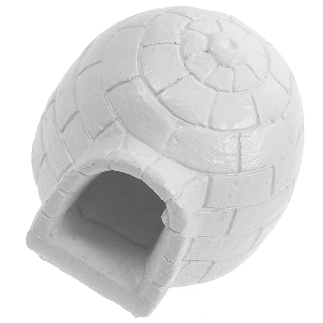 Mikro-Landschaftsverzierung Harz Eishaus-Ornament Iglu-Modellspielzeug