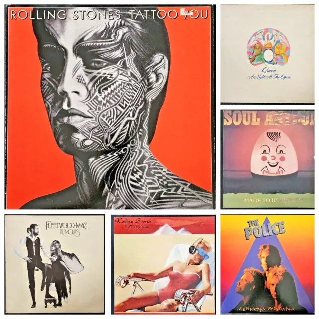 Original Vintage Vinyl Records of the 60's, 70's and 80's. Choose your album.