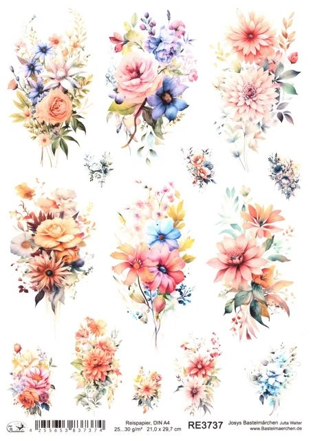 Carta di riso per decoupage COUNTRY-0030