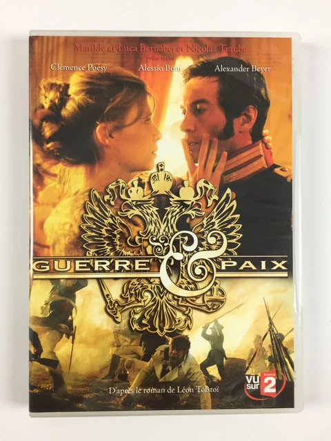 Guerre et Paix L'intégrale De La Série Coffret 2 DVD / Clemence Poesy