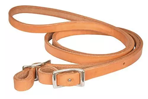 Reins - Pony Harness Leather Roping reins (5/8" x 6') by Reinsman