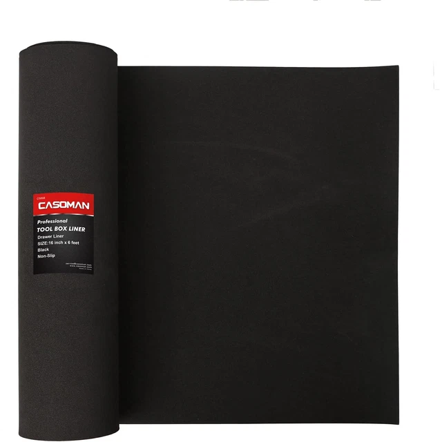 PROFESSIONAL TOOL BOX Drawer Liner 16 Inch Wide X 6 Feet Long Non Slip