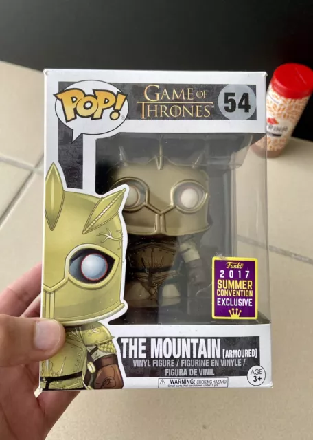 FUNKO - Figurine POP Game of Thrones The Mountain Armored (SDCC 2017 Exclusive)