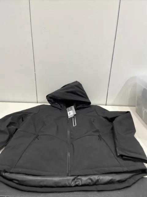 Free Country Women's Thermo Ski Super Softshell Insulated Jacket BLACK XL