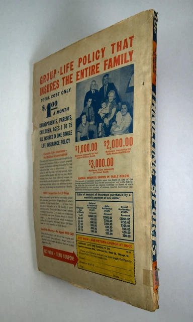Thrilling Sports Pulp Nov 1940 Vol. 10 #1 GD/VG 3.0 2