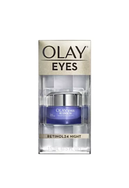OLAY EYES Retinol 24 Noches Crema Antienvejecimiento Brillante para Ojos ~ Lll Joy r